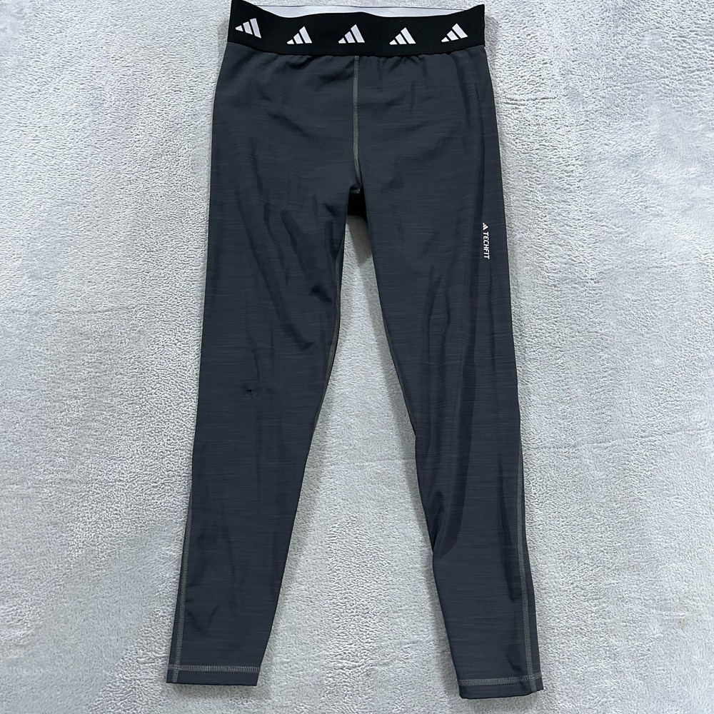 Adidas Techfit Compression Pants Mens Medium Aeroready workout gym Stretch